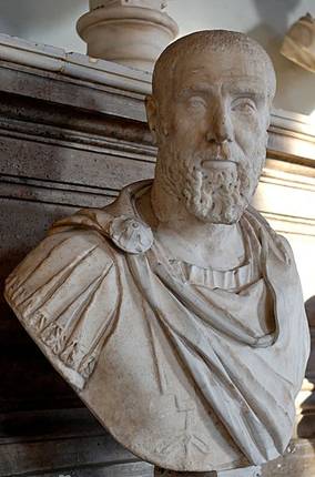 Pupiuenus opposition co-Emperor to Maximus Thrax ca 238 CE  Musei Capitolini Roma  477  Albani Collection